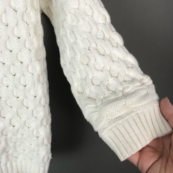 H&M L.O.G.G. knit sweater white size‎ xs - Picture 4 of 5